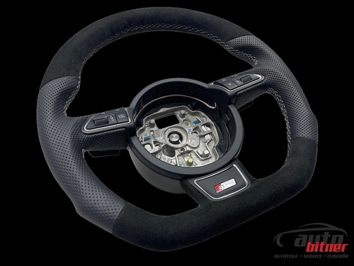 Tuning lenkrad leder - tuning, alcantara
